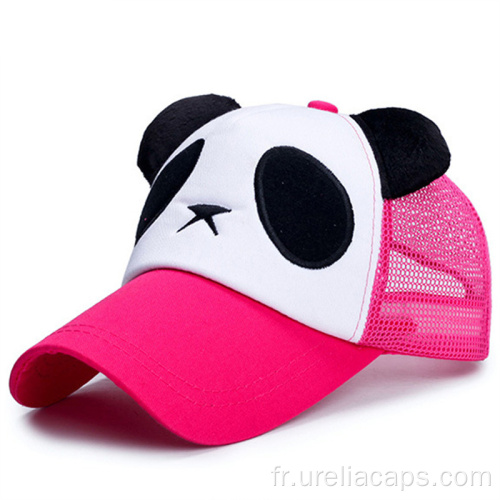 Panda dessin animé kids casquette